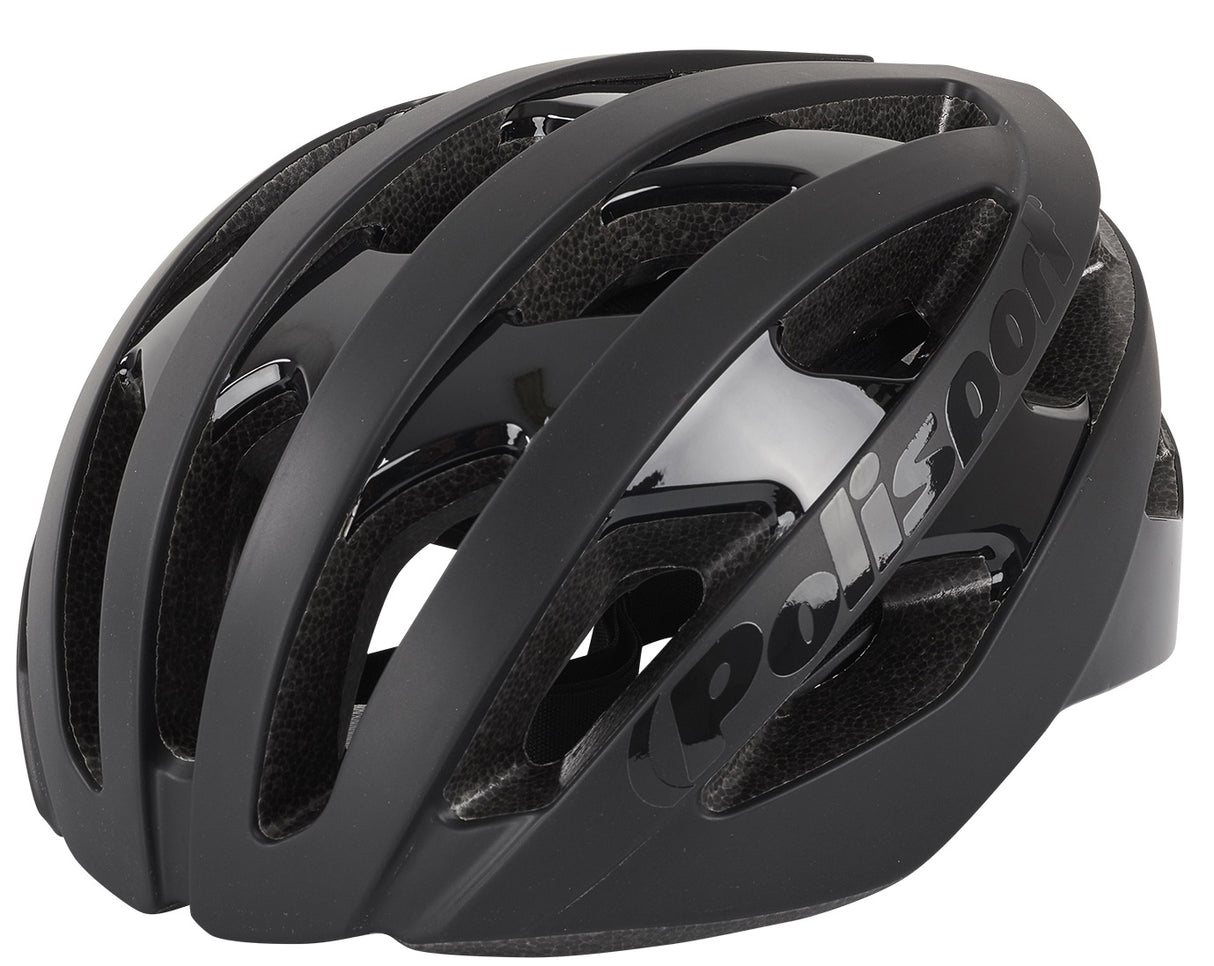 Polisport Light Pro Bicycle helmet M 52-58cm Matt Black Black