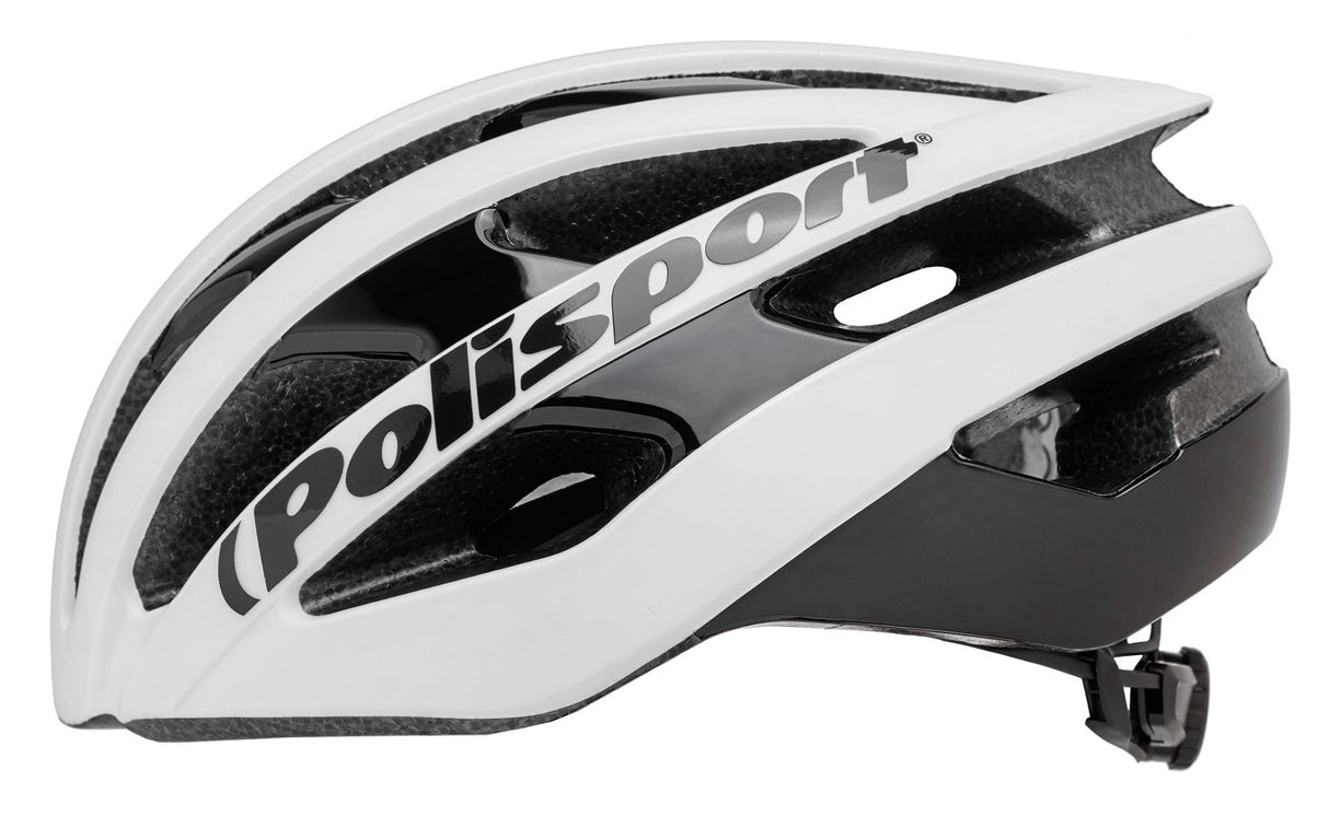 Polisport Light Pro Bicycle Helmet M 52-58cm Mat White Black