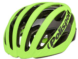 Polisport Light Pro Bicycle Helmet M 52-58 cm fluo gul sort