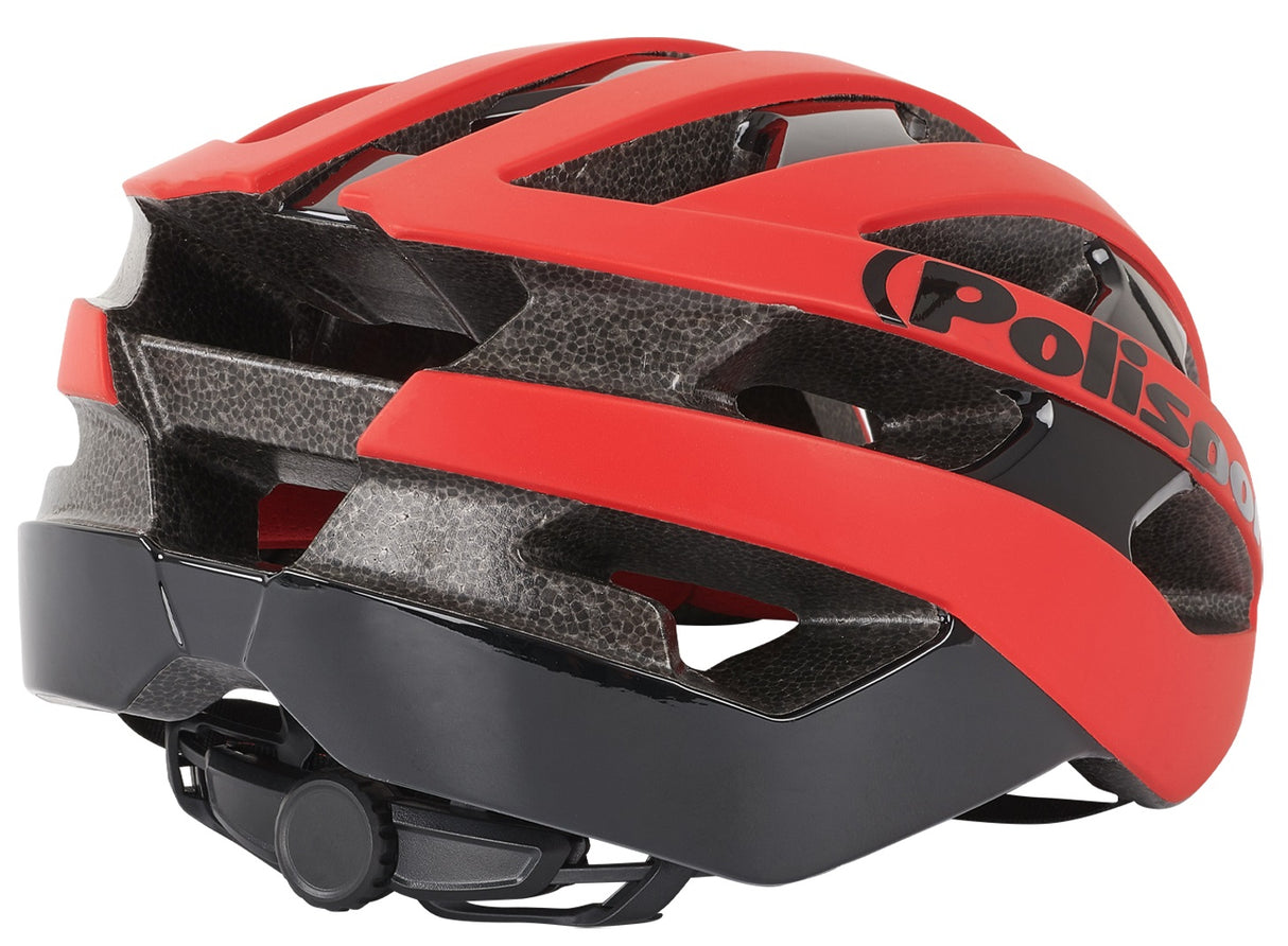 Polisport Light Pro Bicycle Helmet M 52-58cm Matt Red Black