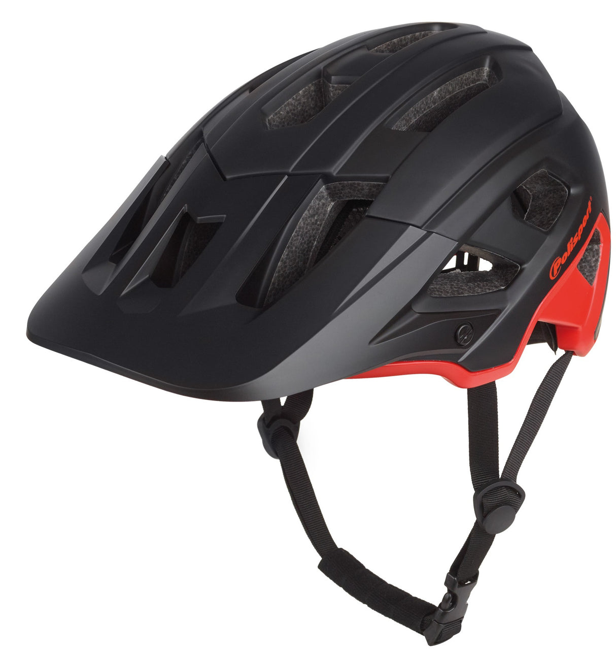 Polisport Mountain Pro Bicycle helmet M 55-58cm Black Red