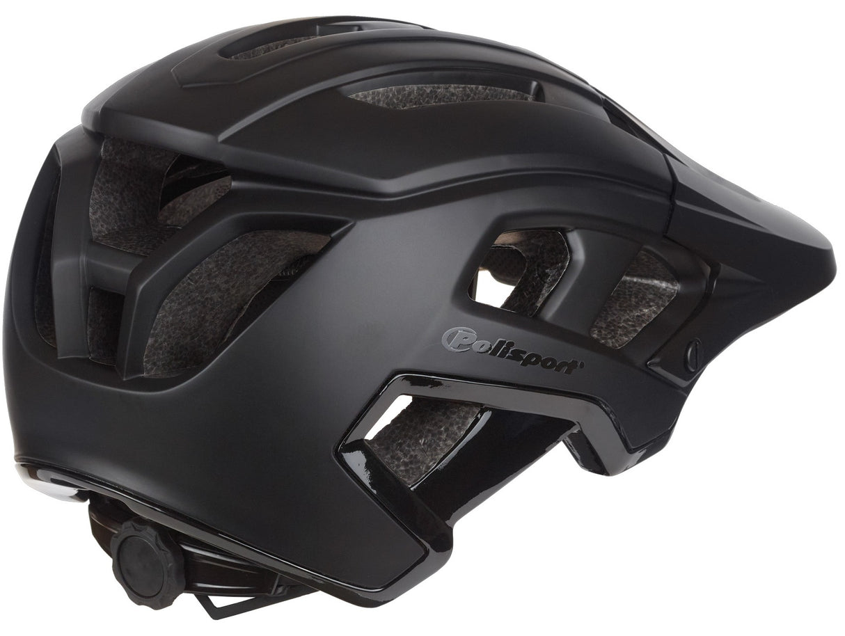 Polisport Mountain Pro Bicycle Casque L 58-61 cm noir