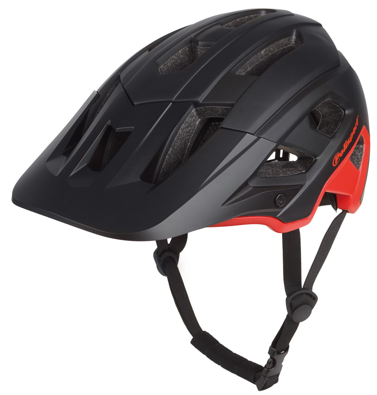 Casco de bicicleta PoliSport Mountain Pro L 58-61 cm Rojo negro