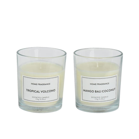 Bougie parfumée Decoris en boîte ø8,5xh10,5cm