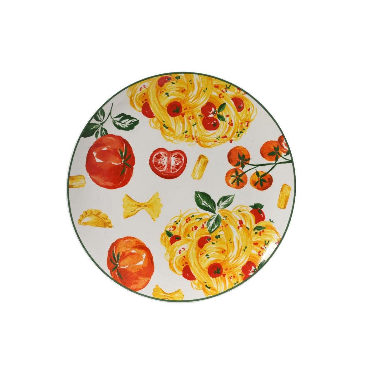 Assiette plate Decoris Italie porcelaine ø26,9xh2,7cm