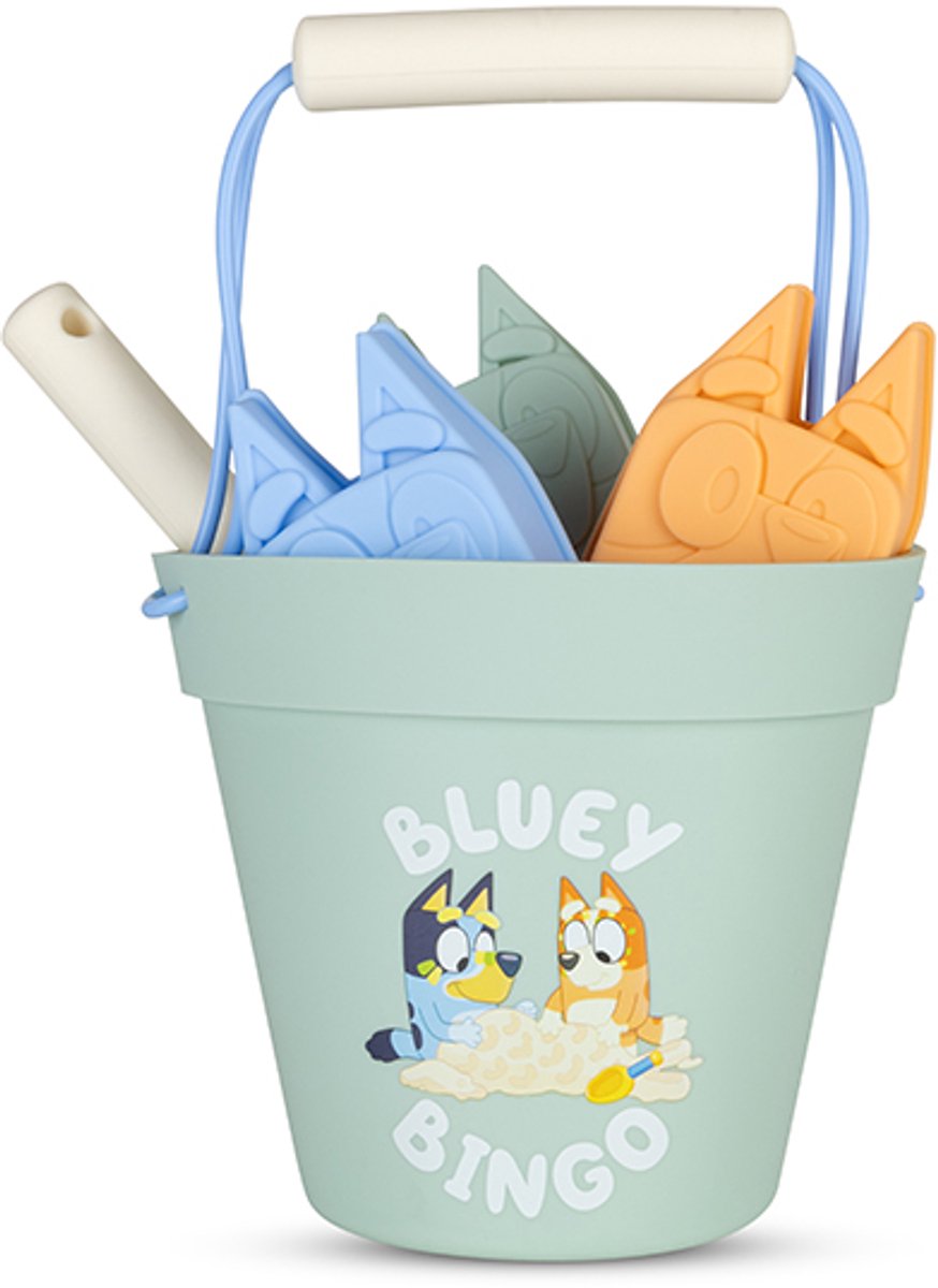 Ensemble de plage en silicone bleuté Swim Essentials - 6 pièces.