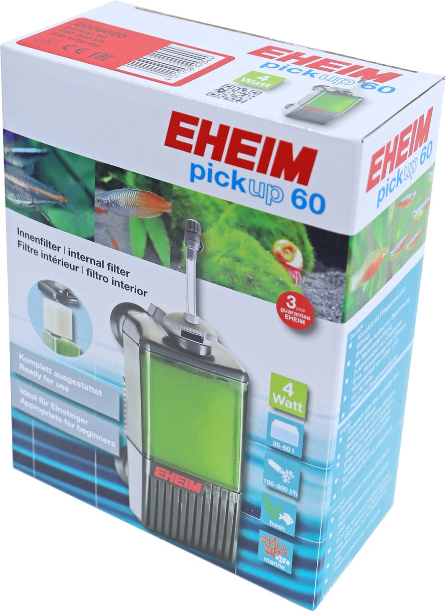 Filtre interne Eheim - filtre d'aquarium - 30-60 l
