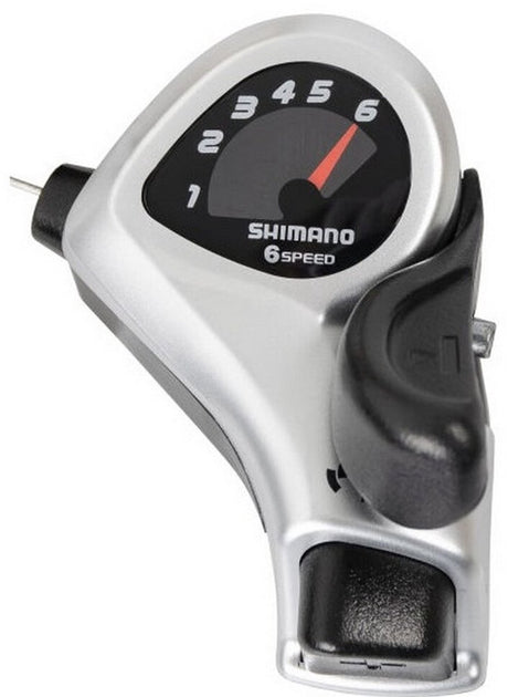Shimano levier de vitesse droit 6 vitesses st-tx50 - noir argent