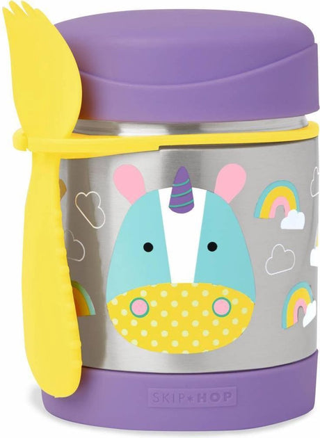 Boîte de rangement Skip hop zoo - thermique - boîte à goûter - licorne