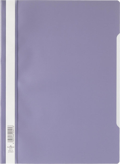 Dossier à fixation rapide durable lilas