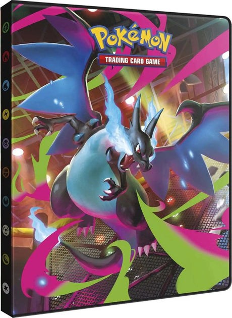 Portefeuille Pokémon pok me02 flammes fantasmatiques à 9 poches | 2 pièces