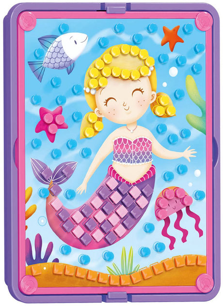 Quercetti insert mosaïque princesse, 300 épingles
