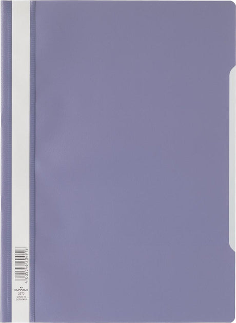 Dossier à fixation rapide durable ft A4 lilas 25 pièces