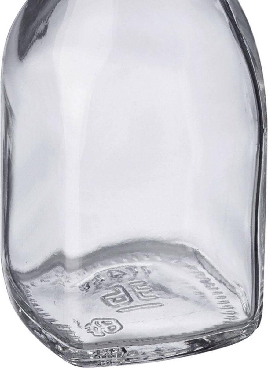Bouteille de conservation Westmark à bouchon pivotant carrée 125 ml