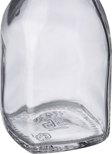 Bouteille de conservation Westmark à bouchon pivotant carrée 125 ml