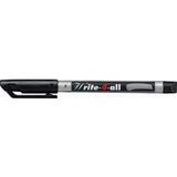 Stabilo write-4-all - marqueur permanent - fin - noir