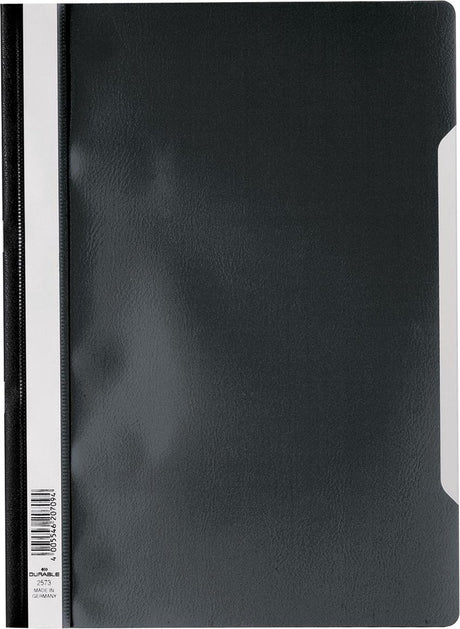 Dossier à fixation rapide durable ft A4 noir 25 pièces