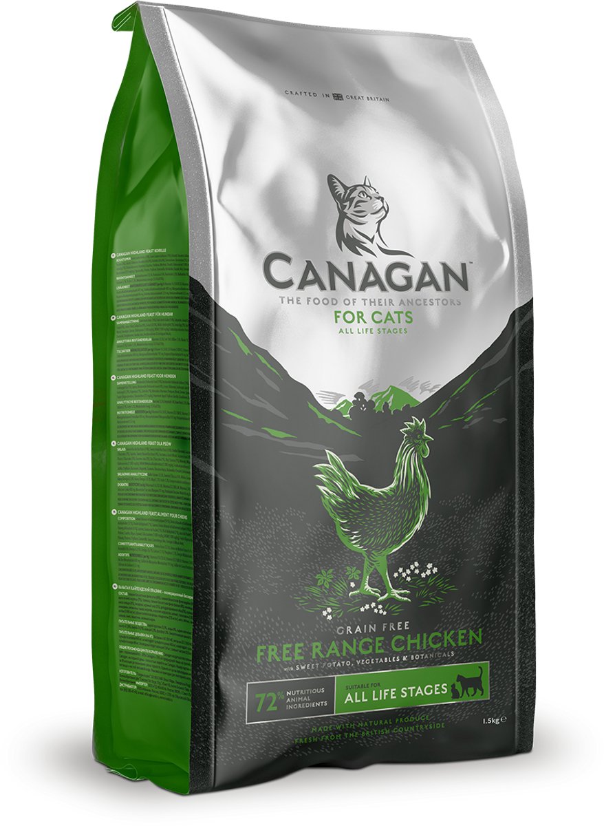 Poulet sans céréales Canagan 4 kg