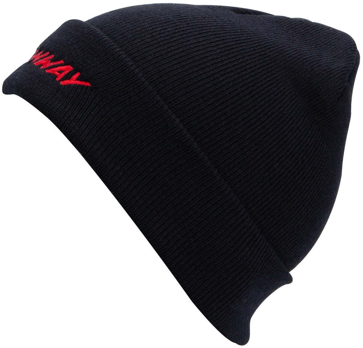 Bonnet Conway beanie logo noir rouge