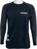Contec sweat manches longues never stop riding ct sweat never stop riding taille m bleu gris