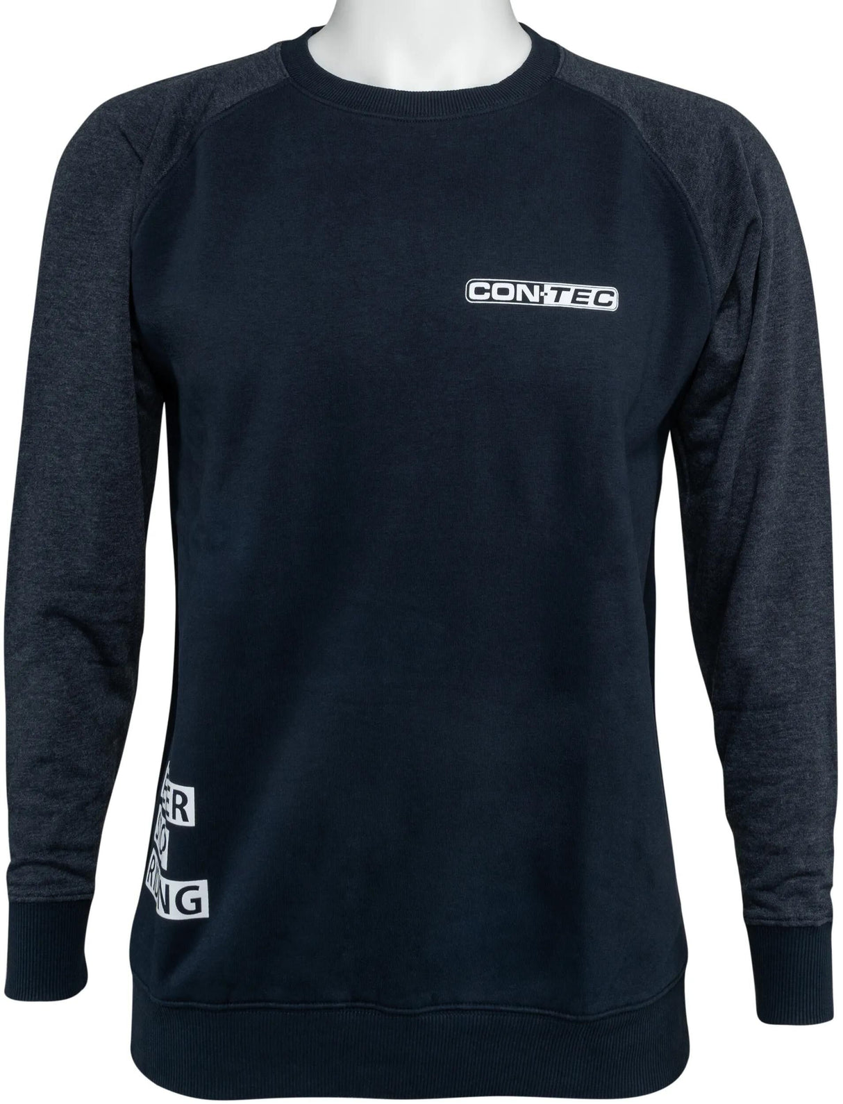 Contec sweat manches longues Never Stop Riding ct sweat Never Stop Riding taille s bleu gris