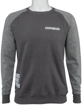 Contec sweat manches longues never stop riding ct swaetshirt never stop riding taille l noir gris