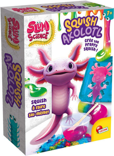 Lisciani Slumi Science Pocket Squish Axolotl Ed. français
