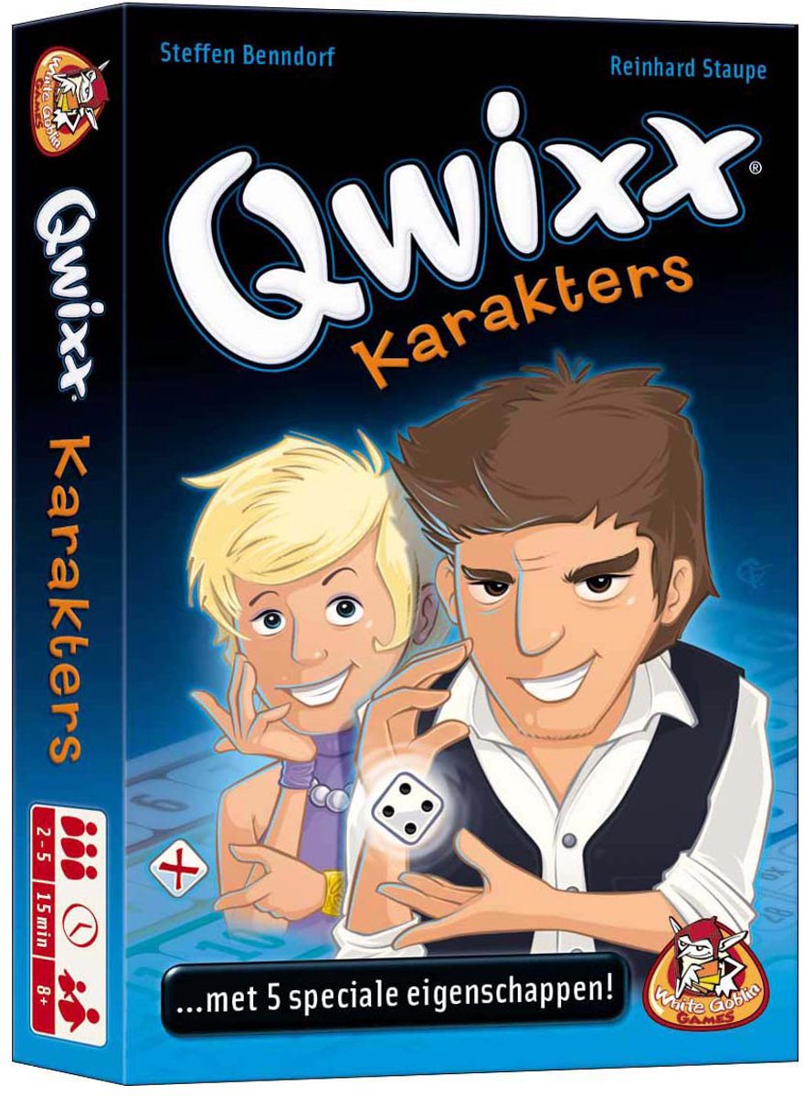 Jeux de gobelins blancs personnages qwixx - extension