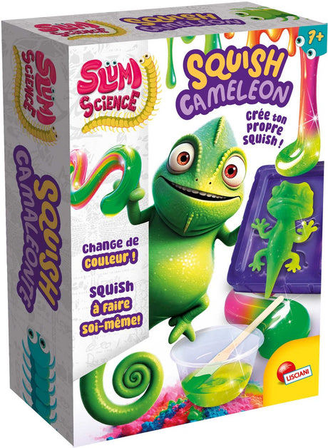 Lisciani slumi science poche squish camaleonte ed. français