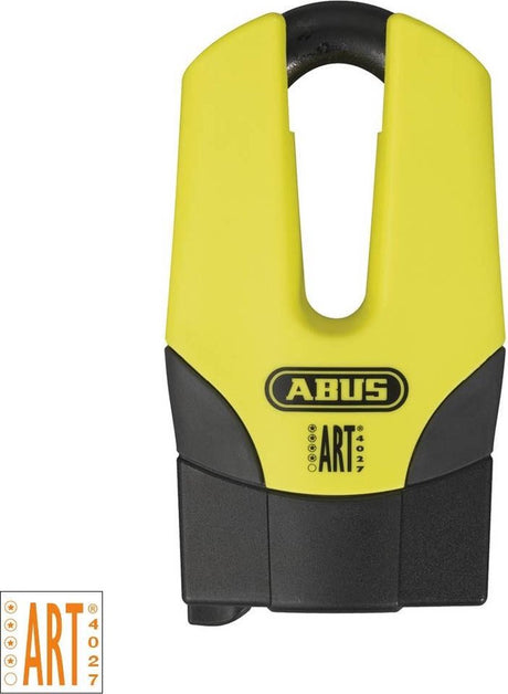 Abus granit quick mini pro 37 antivol de frein à disque art 4 - jaune