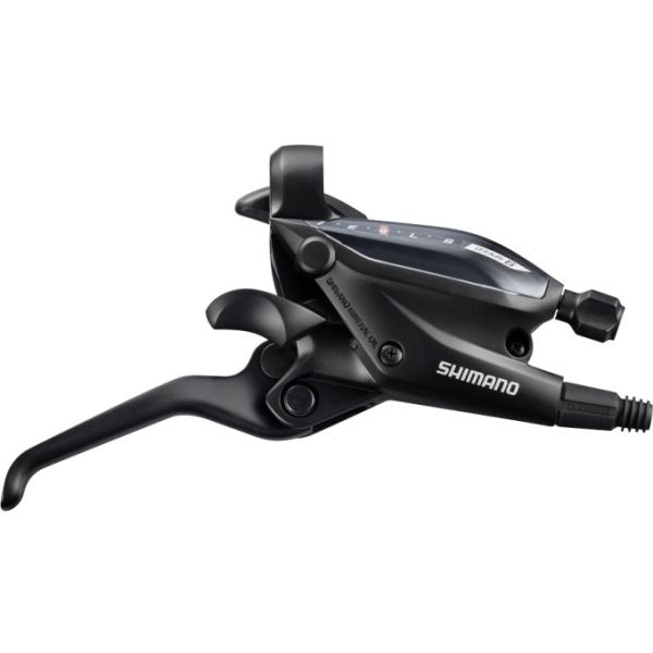 Manette de vitesse Shimano (droite) avec levier de frein 7 vitesses st-ef505 - 3 doigts - noir