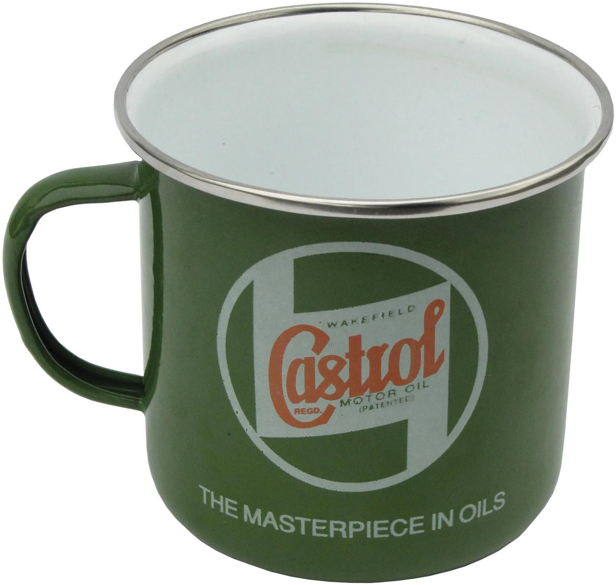 Castrol tasse classique tasse classique en tôle émaillée 500m
