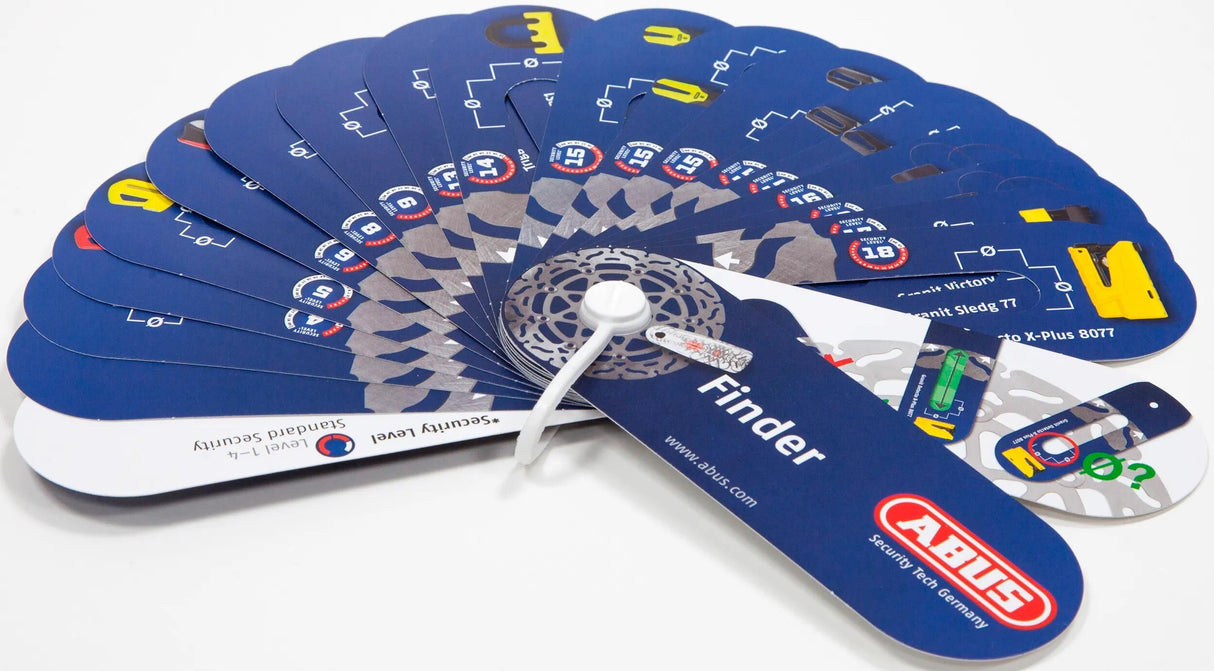 Abus modèle serrure finder cartes en carton 20 pièces
