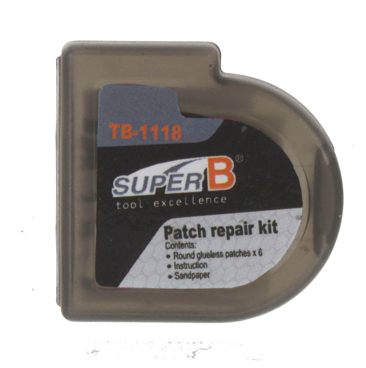 Superb Super B TB-1118 Plâtres de réparation de bande auto-adhésive par 6 pièces