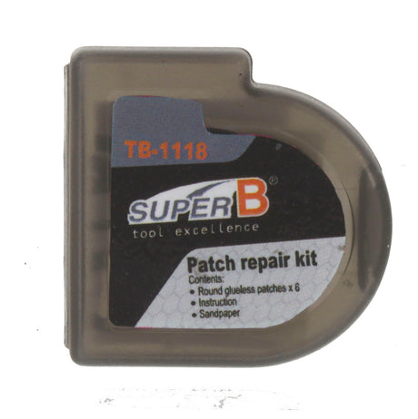 Superb Super B TB-1118 Plâtres de réparation de bande auto-adhésive par 6 pièces