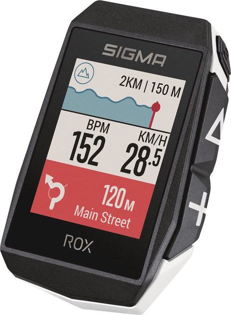 Sigma Rox 11.1 EVO GPS HR SET SET WI Short Butler+ANT+BLE BORST+USB-C