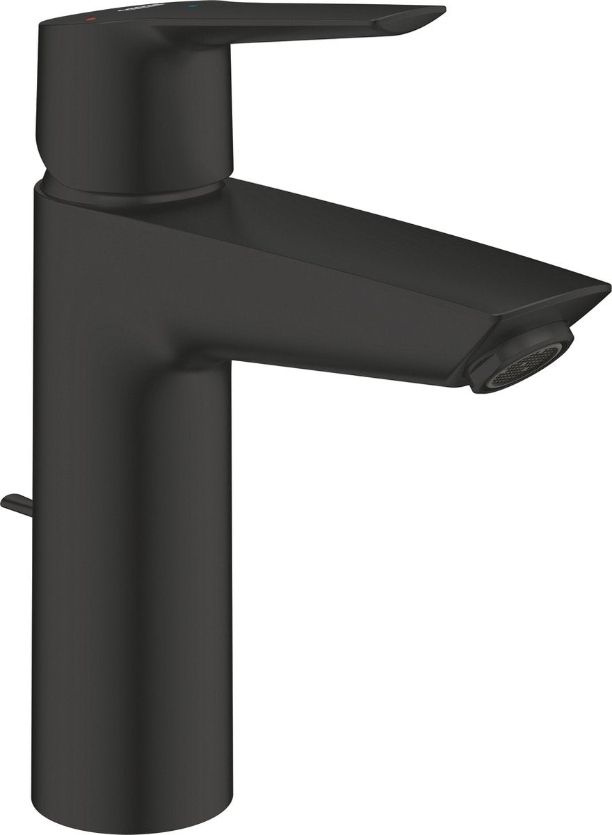 Grohe quickfix start Mitigeur monocommande de lavabo à économie d'eau et d'énergie - taille m - incl. poubelle pop-up - noir mat