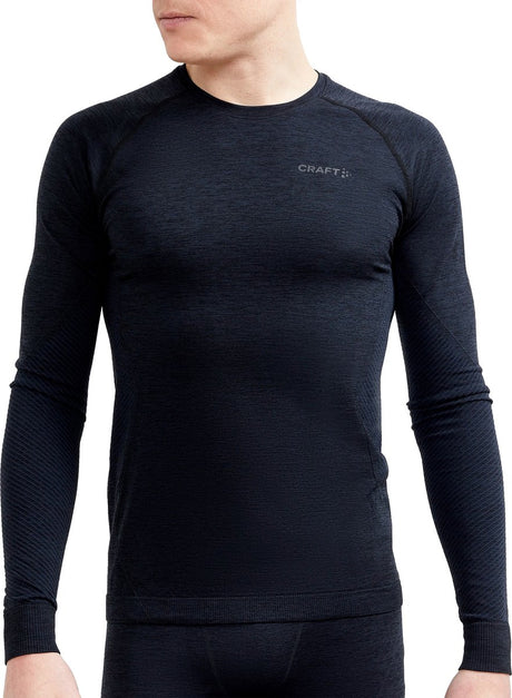 Craft core dry active comfort ls m heren thermoshirt - zwart
