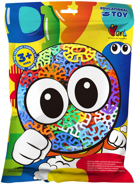 Jouets Lobbes, par exemple formes de construction en sac, 38 pcs.