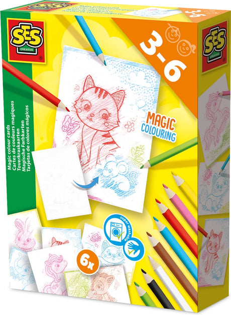 Six cartes à gratter magiques