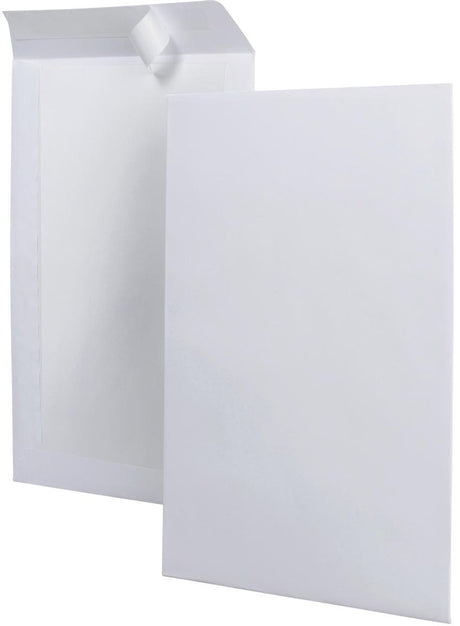 Enveloppes Q-connect board back 229 x 324 mm, boîte de 100 pièces