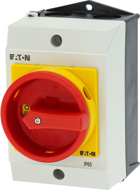 Eaton moeller Eaton interrupteur de maintenance verrouillable rouge jaune 20a-4p