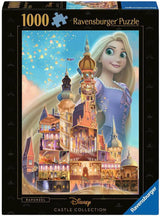 Puzzle Ravensburger Châteaux Disney Raiponce - Puzzle 1000 pièces.