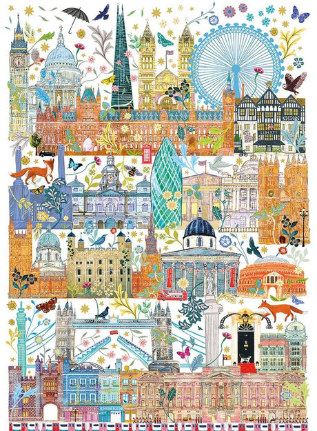 Gibsons - horizon de Londres (par josie shenoy) - 1000 pièces 49×68cm (l×h) - puzzle pour adultes