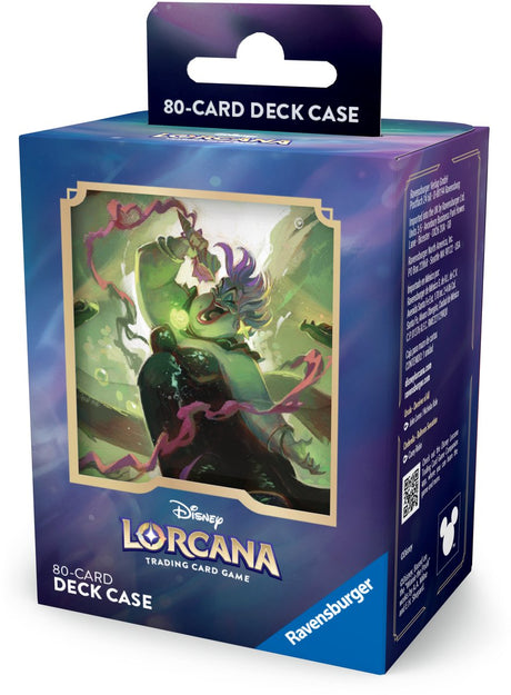 Disney lorcana : deck box ursula - boîte de rangement pour cartes
