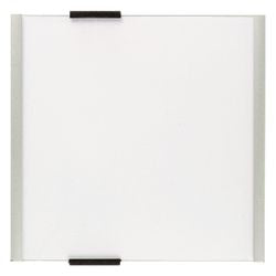 Panneau d'information de porte durable | l149xh148,5mm | fenêtre de contrôle acrylique | partie arrière aluminium | 1 pièce - 480223 480223