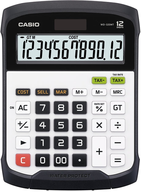 Calculatrice de bureau étanche Casio WD-320MT