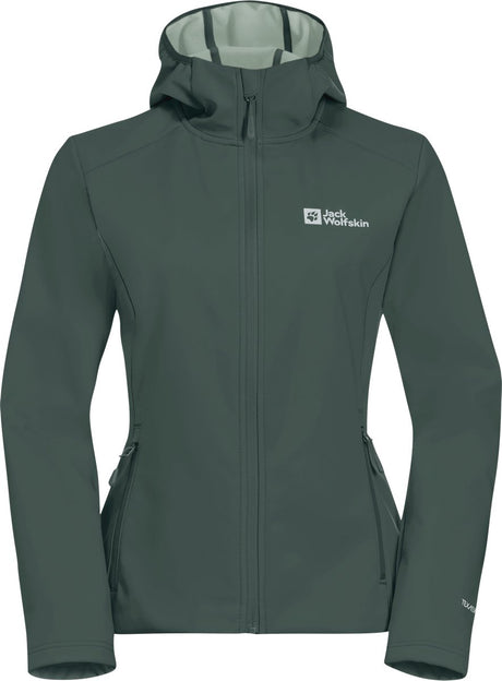 Jack wolfskin bornberg hoody w veste outdoor femme - sagoutier