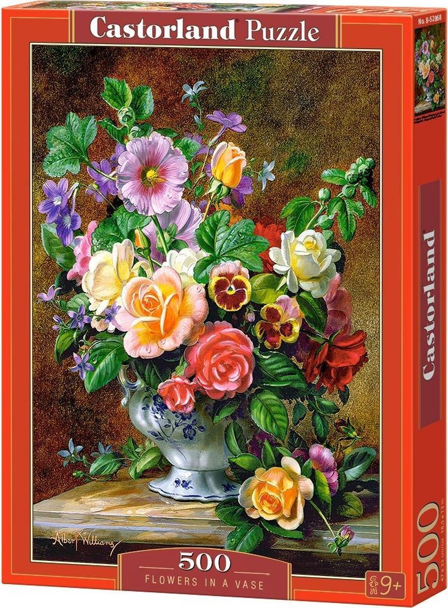 Selecta Castorland Puzzle Fleurs dans un vase, 500 pcs.