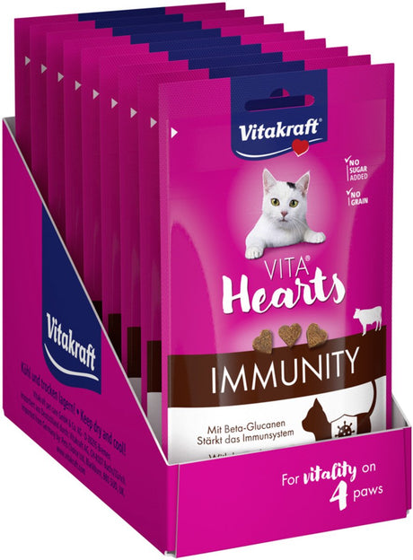Vitakraft coeurs immunité 9x40 grammes